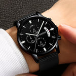 Gentleman Elegant Black Watch