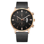 Gentleman Elegant Black Watch