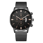 Gentleman Elegant Black Watch