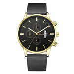 Gentleman Elegant Black Watch