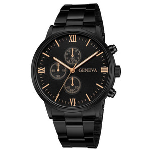 Luxury Men's Stainless Steel Watch