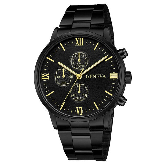 Luxury Men's Stainless Steel Watch